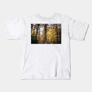 Golden Leaves Kids T-Shirt